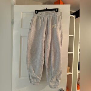 Alexander Wang puff structured sweatpants in Terry size small
